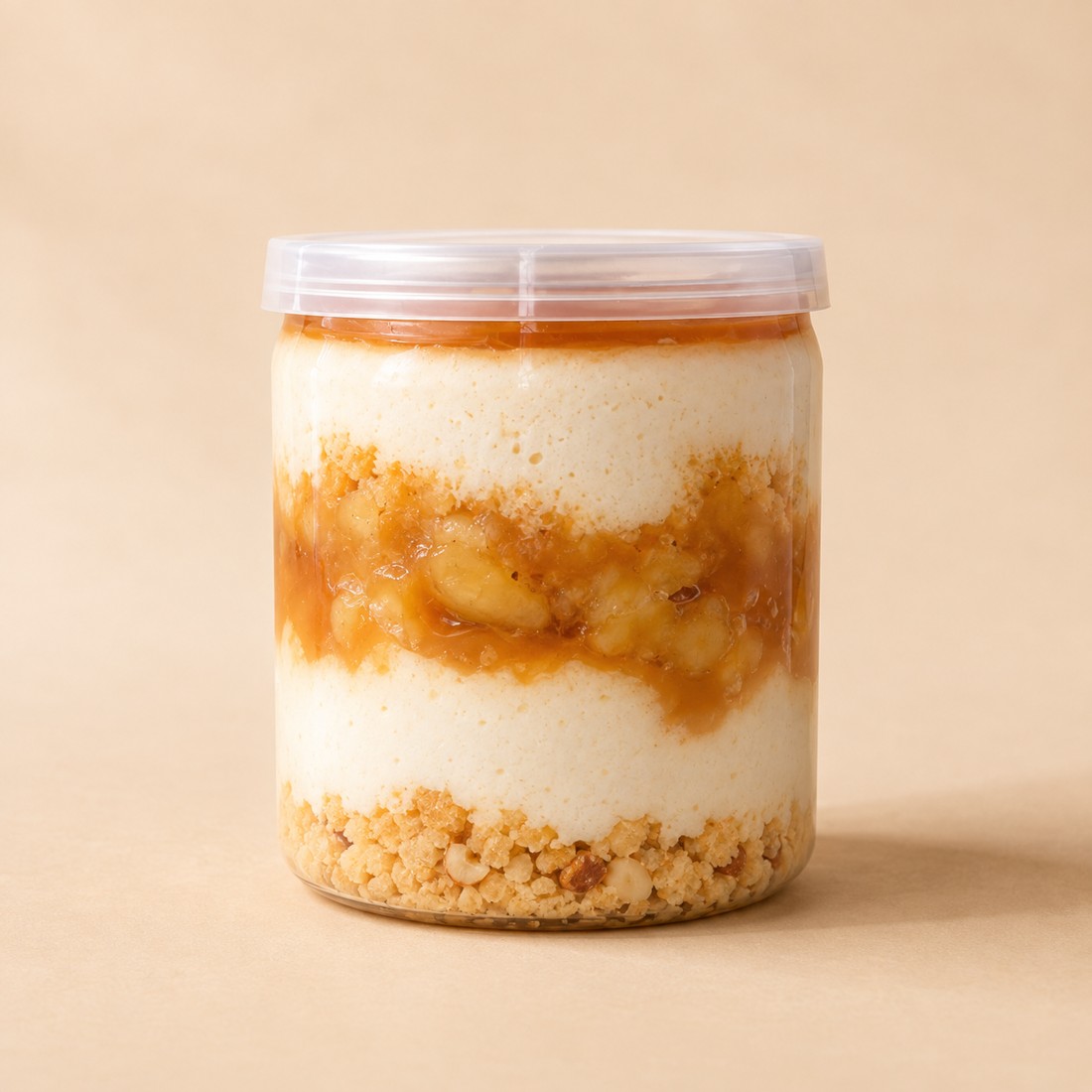 Banana Bliss in a mini catering jar