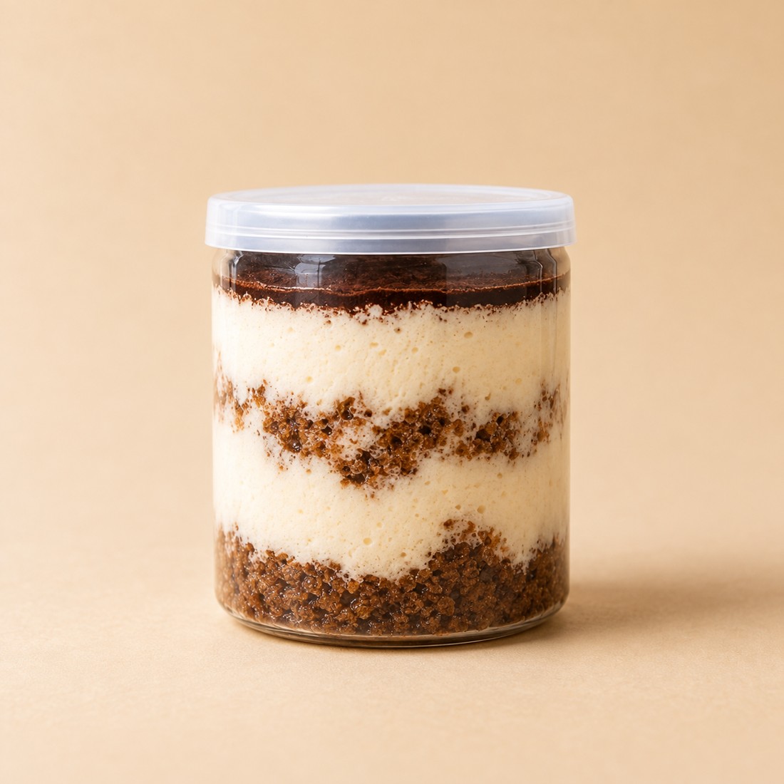 Velvet Tiramisu Jar in a mini catering jar